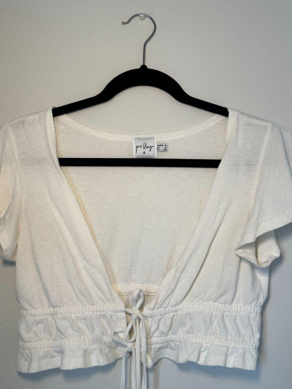 Princess Polly Tie Front Top/Swim Cover